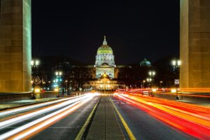 PA State Capitol Building in Harrisburg
